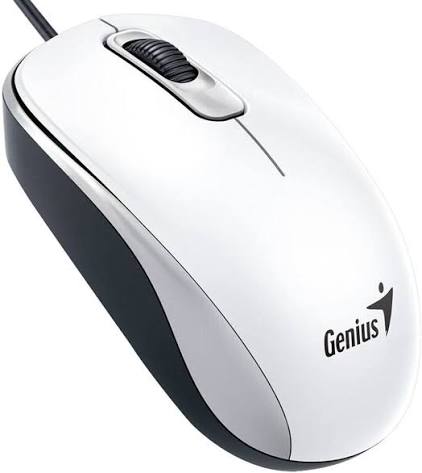 MOUSE-USB-GENIUS-DX-110-FULL-SIZE-WHITE
